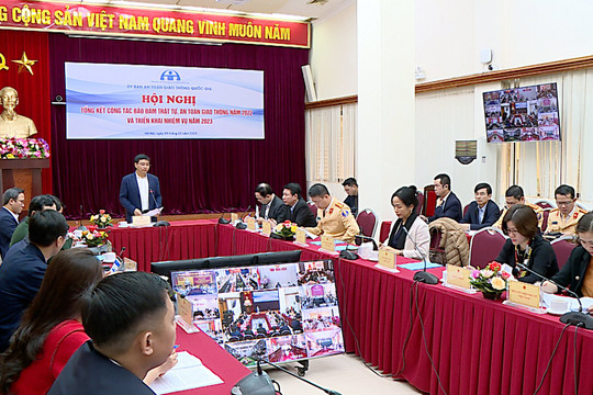 Triển khai công tác đảm bảo trật tự an toàn giao thông năm 2023
