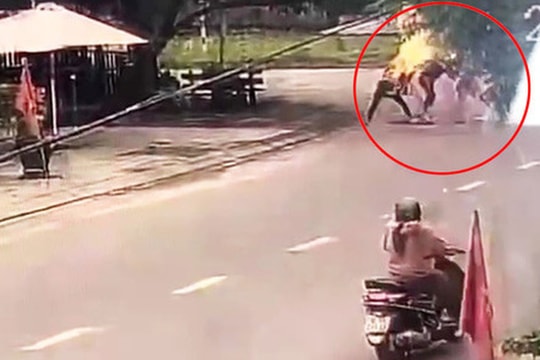 Khởi tố hai mẹ con đốt người khi đánh ghen
