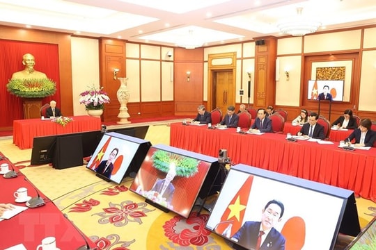 Tổng Bí thư: Đề nghị Nhật Bản hỗ trợ Việt Nam thực hiện công nghiệp hóa, hiện đại hóa đất nước