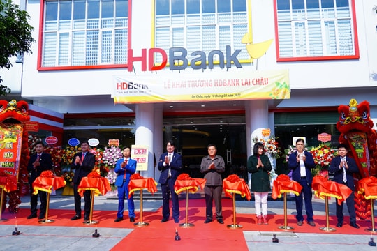 Mở chi nhánh mới hiện đại, HDBank tiếp thêm nguồn lực cho kinh tế Lai Châu