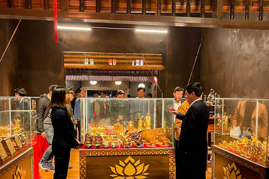 Đồ đồng truyền thống - Điểm nhấn du lịch văn hóa tâm linh