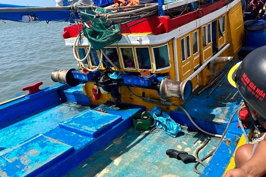 Một ngư dân đánh bắt cá ngoài khơi bị lưới cuốn tử vong