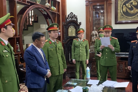 Bắt tạm giam nguyên Phó Chủ tịch UBND tỉnh Hà Nam