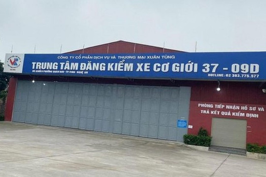 Nghệ An: Thêm Trung tâm đăng kiểm xe cơ giới 37-09D bị khám xét