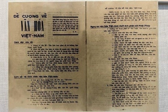 Triển lãm ảnh Kỷ niệm 80 năm Đề cương về văn hóa Việt Nam