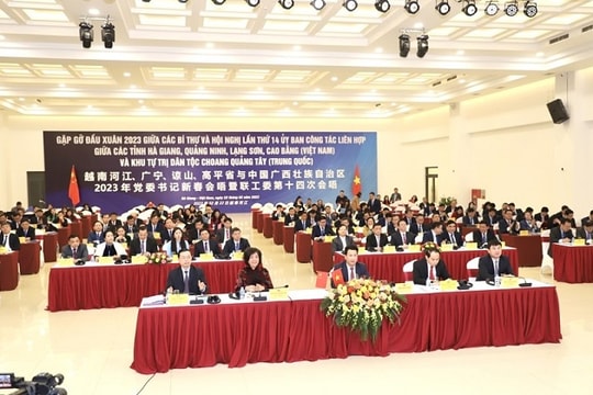Gặp gỡ đầu xuân giữa 4 tỉnh biên giới và khu tự trị dân tộc Choang Quảng Tây