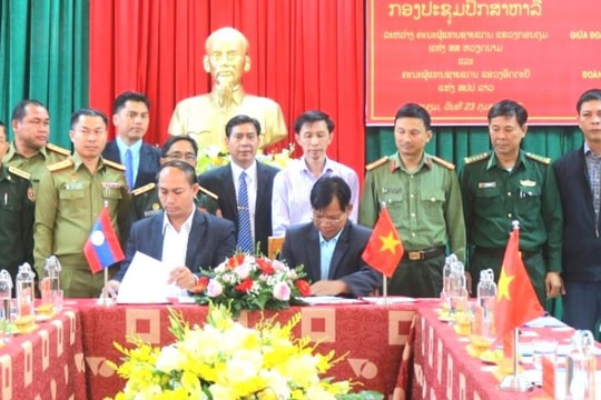 Hai tỉnh Kon Tum và Attapeu (Lào) tăng cường hợp tác, quản lý tốt khu vực biên giới