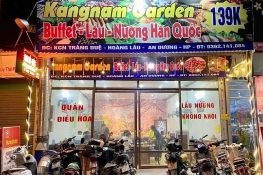 Bình gas mini phát nổ, 6 người bị thương khi đang ăn đêm