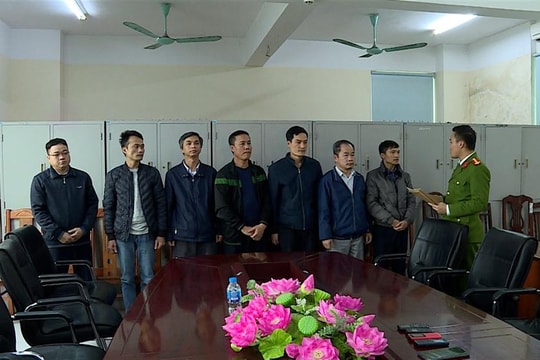 Khởi tố 7 bị can tại 2 Trung tâm đăng kiểm ở Hưng Yên
