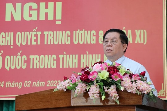 Trưởng Ban Tuyên giáo Trung ương Nguyễn Trọng Nghĩa tổng kết “Chiến lược bảo vệ Tổ quốc trong tình hình mới” tại Phú Yên