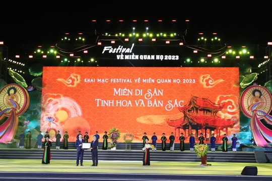 Bắc Ninh: Khai mạc Festival “Về miền Quan họ 2023”