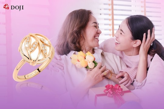 Mừng ngày 8/3, Doji đồng hành cùng hàng triệu người gửi lời cảm ơn trân quý tới một nửa yêu thương