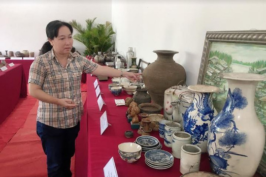Tái hiện không gian phiên chợ đồ xưa Nam Bộ