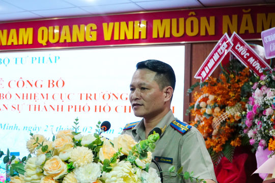 Bổ nhiệm Cục trưởng Cục Thi hành án dân sự TP.HCM