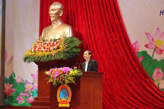 Giới thiệu sách của Tổng Bí thư Nguyễn Phú Trọng trực tiếp tại hội nghị Tòa án: Sự kiện đặc biệt, có ý nghĩa lớn