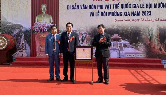 Lễ hội Mường Xia được công nhận Di sản văn hóa phi vật thể Quốc gia