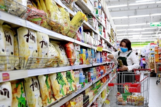 Chỉ số giá tiêu dùng cả nước tháng 2 tăng 0,45%