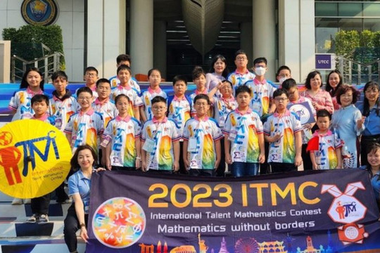 Việt Nam giành 3 HCV cuộc thi tìm kiếm tài năng Toán học quốc tế 2023