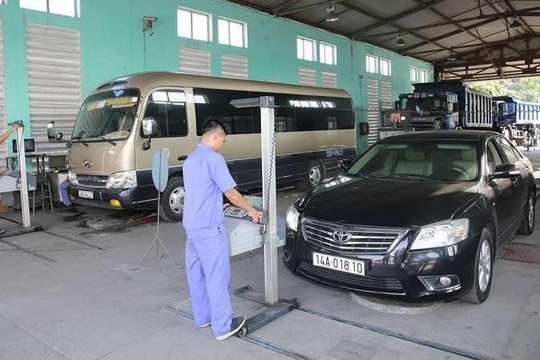 Cục Đăng kiểm Việt Nam: Hà Nội chỉ còn 13/31 trạm đăng kiểm hoạt động