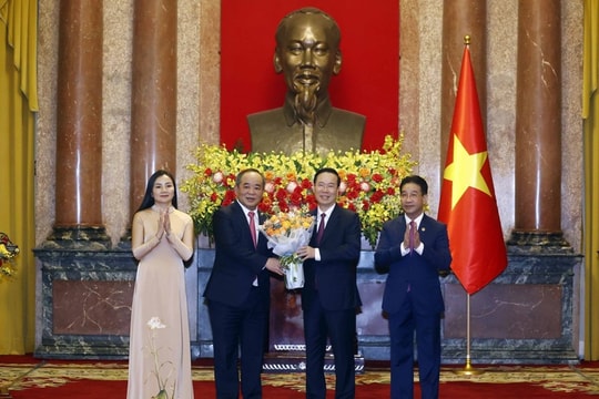 Chủ tịch nước Võ Văn Thưởng gặp gỡ cán bộ Văn phòng Chủ tịch nước
