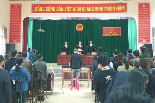 TAND huyện Hương Khê xét xử lưu động vụ án hủy hoại rừng