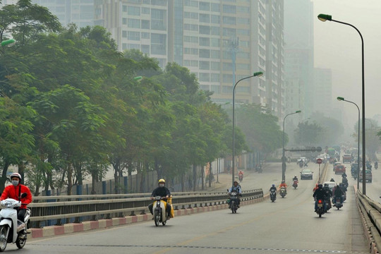 Ô nhiễm không khí ở Hà Nội và một số địa phương ở mức trầm trọng