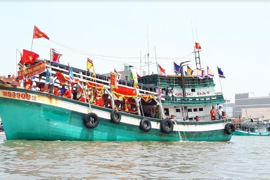 Cà Mau: Hạn chế giao thông thủy trong Lễ hội Nghinh Ông Sông Đốc
