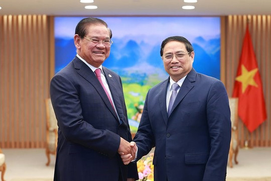 Thủ tướng: Bộ Nội vụ Campuchia và Bộ Công an Việt Nam cần tăng cường các chuyên án chung

