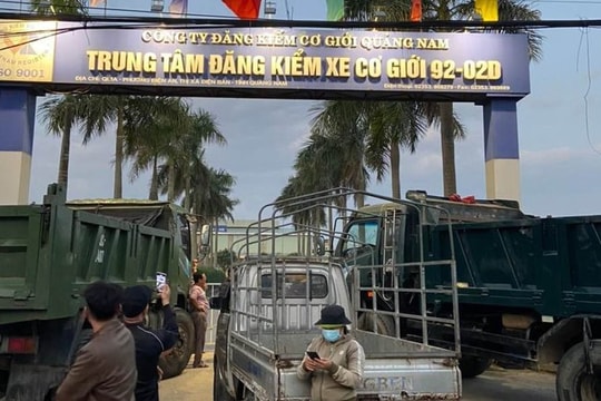 Khởi tố Phó Giám đốc và nhân viên Trung tâm đăng kiểm xe cơ giới 92-02D