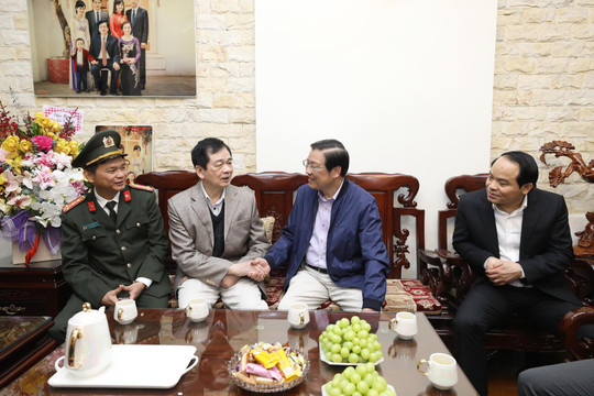 Trưởng Ban Nội chính Trung ương Phan Đình Trạc thăm và làm việc tại tỉnh Lạng Sơn