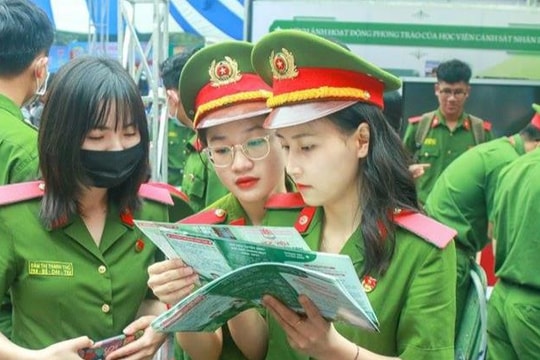 Dự kiến chỉ tiêu vào 8 trường ngành công an năm 2023