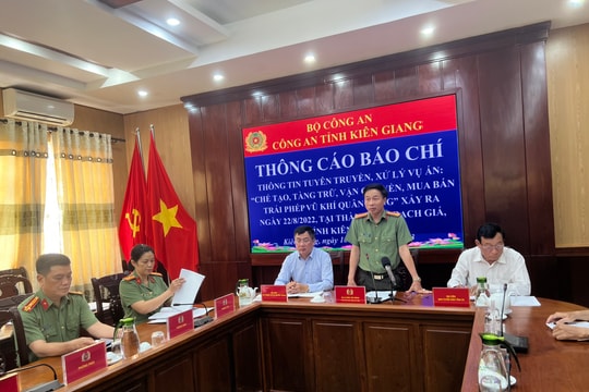 Cần siết chặt việc gửi hàng hóa qua đường bưu chính, ngăn chặn vận chuyển vũ khí quân dụng