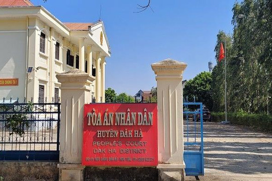 TAND huyện Đăk Hà (Kon Tum) đạt nhiều thành tích trong công tác xét xử trực tuyến