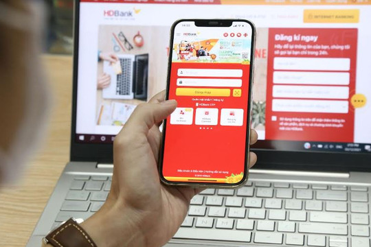 Tính năng “1 chạm” nâng cấp độ cho App HDBank