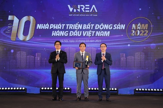Geleximco giành “cú đúp” giải thưởng Thương hiệu bất động sản dẫn đầu năm 2022