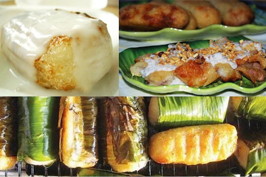 Chuối nếp nướng lọt danh sách món tráng miệng yêu thích nhất thế giới