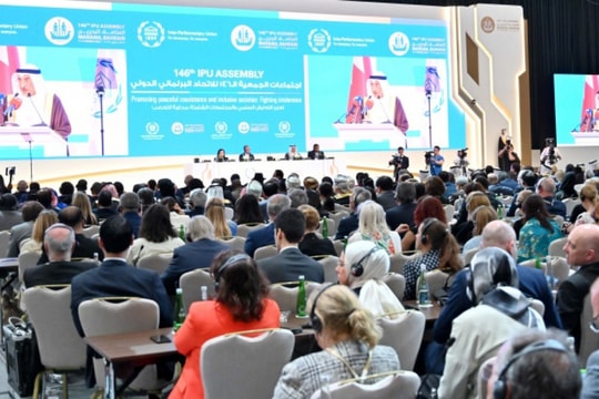 Đoàn đại biểu Quốc hội Việt Nam tham dự Đại hội đồng IPU-146