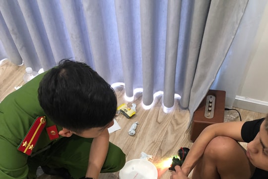 Phát hiện nhóm thanh niên “phê ma túy” trong khách sạn