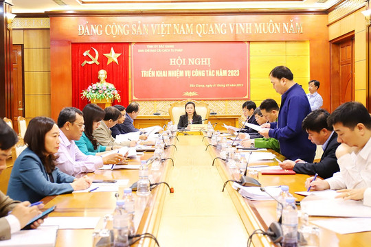 Bắc Giang: Công tác cải cách tư pháp có nhiều chuyển biến tích cực