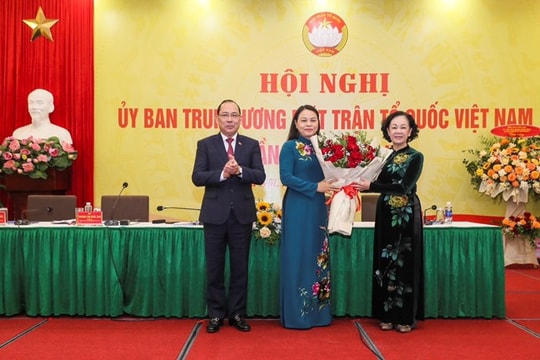 Bà Nguyễn Thị Thu Hà làm Phó Chủ tịch, Tổng thư ký Ủy ban Trung ương MTTQ Việt Nam