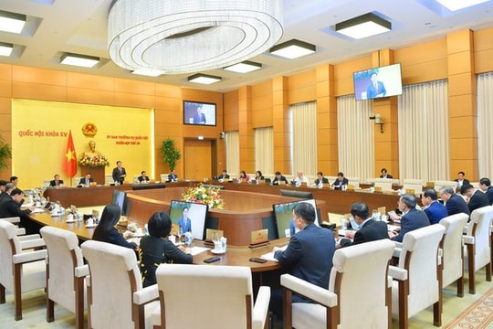 Sáng nay, khai mạc phiên họp thứ 21 Ủy ban Thường vụ Quốc hội