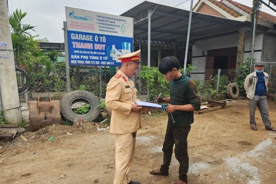 18 garage xe ô tô tham gia ký cam kết về an toàn giao thông đường bộ