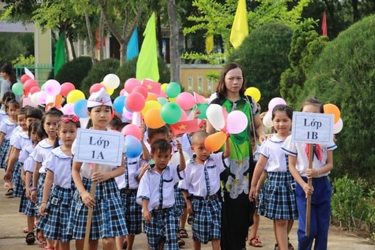 Hà Nội: học sinh lớp 1 tăng hơn 11.000 em trong năm học mới