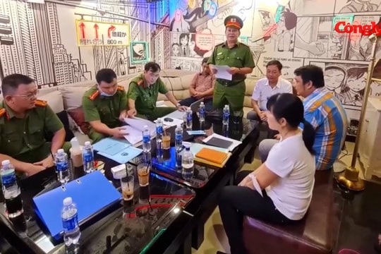 Công an TP HCM thông tin về hoạt động tổng kiểm tra phòng cháy chữa cháy tại quán Karaoke, quán bar, vũ trường