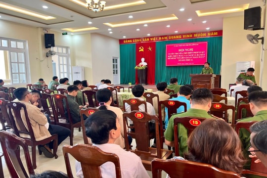 Thực hiện mô hình tổ liên gia an toàn phòng cháy chữa cháy và điểm chữa cháy công cộng