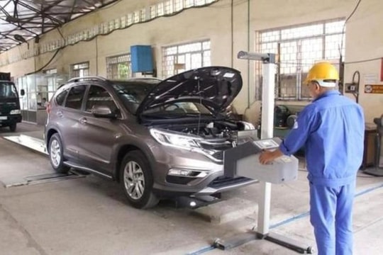 Xe ô tô gia đình sẽ được kéo dài chu kỳ kiểm định      