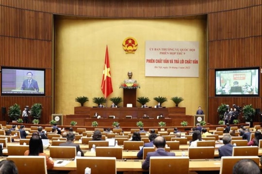 UBTVQH chất vấn Chánh án TANDTC, Viện trưởng Viện KSNDTC