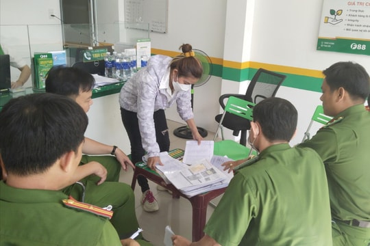 Đồng loạt kiểm tra 8 điểm giao dịch của F88 ở Bạc Liêu