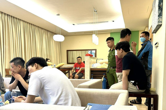 Phát hiện 7 người nước ngoài sử dụng ma túy trong villa ở Đà Nẵng