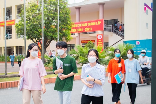 Kỳ thi vào THPT tại Hà Tĩnh được tổ chức vào ngày 6/6